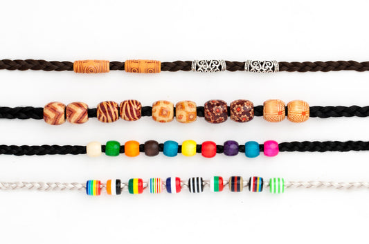 Metal hair beads AFROline 1pc