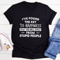 The Key To Happiness T-Shirt-1